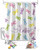 Easter Shower Curtains Watercolor Bunny Bath Curtain Spring Flower Waterproof Easter Bathroom Shower Curtain Set with Hooks Decoration 72 x 72 Inches
