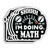 5PCS 3.2" I'm Doing Math Sticker, Exercise Stickers, Math Stickers Gym Sticker for Suitcase Tumbler Laptop Computer Water Bottles Phone Car Decal Waterproof Sticker.