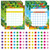 66 Pack Incentive Chart with 2080 Reward Star Stickers for Kids Incentives Students Behavior, Dinosaur World Theme