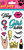 Girl Gang Standard Sticker-4 Sheet, Multicolor