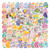 100 Pcs Easter Stickers for Kids and Adults, Waterproof Bunny Egg Stickers Stickers for Water Bottle Mug Cup Book, Happy Easter Stickers Gifts for Party Decor (Easter)