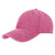 Vintage Washed Cotton Distressed Baseball Cap Dad Hat Adjustable Low-Profile Polo Hat-Hot Pink