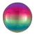 16" Ombre Orbz-Rainbow Foil Balloon, Multicolor