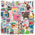 100pcs Reading Book Stickers, Waterproof Bookish Stickers for Water Bottles Library Sticker Decals Motivational Vinyl Stickers for Reading Lovers Laptop Scrapbook Luggage Refrigerator Guitar