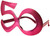 50 Metallic Fanci-Frames (asstd blue, purple, red) Party Accessory (1 count) (1/Pkg)