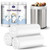 Small Trash Bags 4 Gallon - 105 Count Leakage-Free 4 Gallon Trash Bag, Small Garbage Bags for Office Bedroom Bathroom Trash Bags, Unscented White 15L Small Trash Can Liners