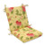 Pillow Perfect Outdoor Risa Squared Chair Cushion, Lemonade