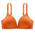 Sale Clearance Women's Bras Push Up Bra for Women No Underwire Comfortable Everyday Bra Full Coverage Soft Support Breathable Daily Bra Orange 4X