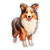 Shetland Sheepdog Sheltie Stickers - 2 Pack of 3" Stickers - Waterproof Vinyl for Car, Phone, Water Bottle, Laptop - Cute Happy Dog Decals (2-Pack)