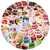 Cute Cake Stickers for Water Bottle,Waterproof Vinyl 50pcs Stickers for Laptop Computer Phone Bumper Skateboard Luggage Stickers for Teens Kids Girls