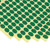 QC Passed Stickers 0.5x0.35", 15 Sheet Oval Adhesive Labels for Warehouse Inventory Quality Control Check Test, Green