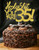 35 Cake Toppers, 35 Birthday Cake Toppers-gold Glitter, Funny 35th Cake Topper for Men,35 Cake Topper For Women, 35th birthday decorations,35th Birthday Cake Topper thirty five Happy 35th Birthday