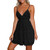 Mini Dresses for Women 2024 Wedding Dress,Women Midi Summer Lace Dresses Casual V Neck Swing Dot Ruffle Sleeveless A Line Beach Sun Dress Women Beach (Black, S) Mini Dresses for Women 2024 Wedding Dress,Women Midi Summer Lace Dresses Casual V Neck Swing Dot Ruffle Sleeveless A Line Beach Sun Dress Women Beach (Black, S)