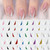 French Nail Stickers Colorful V Shape Nail Decal 3D Self-Adhesive Nail Art Stickers French Tip Nail Guides Design Acrylic Nail Art Supplies for Women Girls DIY Decoration Manicure Tips (8sheets) French Nail Stickers Colorful V Shape Nail Decal 3D Self-Adhesive Nail Art Stickers French Tip Nail Guides Design Acrylic Nail Art Supplies for Women Girls DIY Decoration Manicure Tips (8sheets)