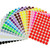 1400 Pcs Multicolor Round Dot Stickers Sticky Dot Labels Colored Coding Labels Circle Dots Stickers Adhesive Coding Sticker for Office Classroom