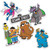 Sesame Street Collectible Stickers with Elmo, Murray and Bert & Ernie