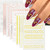 8 Sheets Gold Nail Art Stickers 3D Metallic Lines Nail Decals Self-Adhesive Nail Decals Silver Nail Sticker Curve Stripe Wave Nail Design Stickers for Women Nail Art Decorations 8 Sheets Gold Nail Art Stickers 3D Metallic Lines Nail Decals Self-Adhesive Nail Decals Silver Nail Sticker Curve Stripe Wave Nail Design Stickers for Women Nail Art Decorations