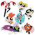 Powerpuff Girls Cartoon Network Collectible Stickers with Blossom, Bubbles and Buttercup