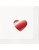 58751 Foil Red Heart Stamped | Beverage Napkins |16ct