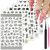 Black Nail Art Sticker Set 3D Self Adhesive Nail Stickers Flower Nail Stickers Vintage Flower Vine Leaf Nail Art Decals Stickers for Nail Design Nail Stickers for Girls DIY Nail Art for Nail Salons Black Nail Art Sticker Set 3D Self Adhesive Nail Stickers Flower Nail Stickers Vintage Flower Vine Leaf Nail Art Decals Stickers for Nail Design Nail Stickers for Girls DIY Nail Art for Nail Salons