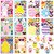 30 Sheets Easter Make A Face Stickers for Kids, Easter Stickers for Kids, Make Your Own Easter Games Stickers for Kids Easter Party Favors