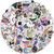 100 PCS Witchy Stickers for Water Bottle, Vinyl Waterproof Stickers for Water Bottle Laptop Computer Phone Skateboard Scrapbook, Cool Stickers Pack for Kids Teens Adults