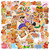 Cute Capybara Stickers for Kids, 100PCS Waterproof Vinyl Stickers for Water Bottles, Notebooks, Laptops, Phone Cases, Decorative Gifts for Teen Girls