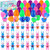 30Pack Prefilled Easter Eggs with Bunny Toys Stuffed,Easter Basket Stuffers, Easter Egg Fillers,Bulk Assorted Toys for Easter Gifts Egg Hunt Classroom Favors,Treasure Box Prizes Toys for Boys Girls