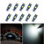 10pcs T5 LED BULBS Dashboard dash lights, Super Bright 17 37 70 74 T5 Socket LED Bulbs for Car Interior Dashboard Instrument Panel Gauge Cluster Indicators Lights