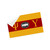 Psi Upsilon Licensed Decal Sticker 3x5 inches Laptop Decor (Psi Upsilon #2)