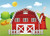 GYA 7x5ft Cartoon Farm Photography Backdrop Red Barn Windmill Animals Barnyard House Kids Birthday Background Baby Shower Newborn Photocall