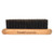 Palm Size Wide Boar Bristle Teasing Brush & Smoothing Brush for Slick Back Hair, Edge Control, Backcombing to Create Sleek Hairstyle - Wooden Wide Portable Handle