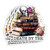 (3Pcs) Death by TBR Sticker Skeleton Skull Bookish Booktok Reading Reader Book Lover 3" Waterproof Die-Cut Vinyl Sticker for Kindle Water Bottle Laptop Hard Hat Sticker Decal Decor Gifts 3 Inches