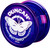 Toys Butterfly Yo-Yo, Beginner Yo-Yo with String, Steel Axle and Plastic Body, Purple (3124BU-ECHAP)