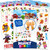 Disney Muppet Babies Stickers and Tattoos Party Supplies Pack ~ 100 Stickers and 75 Temporary Tattoos Featuring Kermit, Fozzie, Miss Piggy and More (Muppet Babies Toys)