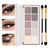 10 Colors Eyeshadow Palette, Wterproof Long Lasting High Pigment Eyeshadow Palette,Ultra-Blendable Smooth Matte Eye Makeup Palette,Naturing-Looking Nude Matte Eyeshadow with 2 Brush(Cement color)