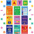 45 Pcs Science Classroom Decorations Wall Science Bulletin Board Set Science Cutouts Chemistry Scientist Posters Educational Material for Elementary Preschool Teachers Supplies(Math)