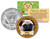 PUGDog Series JFK Kennedy Half Dollar U.S. Colorized Coin