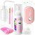 Lash Shampoo for Lash Extensions with Lash Fan - Eyelash Extension Cleanser Cleansing Brush, Mascara Brush and Wash Bottle for Eyelash Extensions Makeup Removel (pink) Lash Shampoo for Lash Extensions with Lash Fan - Eyelash Extension Cleanser Cleansing Brush, Mascara Brush and Wash Bottle for Eyelash Extensions Makeup Removel (pink)