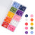 Round Sewing Buttons, Buttons for Sewing (10mm) 10 Color Resin Buttons for Sewing Children Sweater, Shirt, DIY Craft, Buttons for Crafts, Clothing Fasteners Buttons for Crafts Pack of 200 Pcs