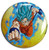 Dragon Ball Super- Resurrection God Goku Button 1.25"