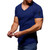 T-Shirts for Men,Mens Summer Fashion Casual Solid Color Zipper Pocket T Shirt Short Sleeve Shirt Top Blouse,Super Soft Men's T Shirt for Training and Fitness Men's T Shirt Dark Blue