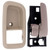 Door Handles fit for 2000-2006 for Toyota Tundra Interior Inside Inter Front Driver Left Side Beige 2pcs