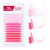 Colored Eyelash Extensions 0.07 D Curl 16mm Ombre Pink Eyelash Extensions Easy Fan Lash Extensions Popular Pink Lashes Volume Eyelash Extensions Color Lash Extension Supplies (Ombre Pink 0.07-D, 16mm)