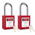 Lockout Tagout Locks-2 Red Safety Padlock Loto Locks-Lockout tagout Kit Each Safety Padlock with 2 Keys,for Lock Out Tag Out Stations-OSHA Compliant