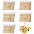Bamboo Cocktail Forks Appetizer Fruit Food Picks 500 Pcs Food Mini Forks Wooden Cocktail Picks for Cheese Natural Bamboo Wood Party Food Fork Skewers for Appetizer Cocktail Fruit