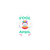 April Fools 1st Day Clown Shadow Magic Show Stickers