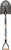 Seymour SV-DR22 30-Inch Hardwood D-Grip Handle Professional Grade Round Point Shovel