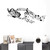 Music Wall Decal Musical Notes Vinyl Sticker Wallpaper Border for Living Room Bedroom Window Nursery Kids Room Decor Mural (Reference, Music Butterfly-Black)