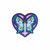 Anime JJBA Butterfly Brooch Pins - To Be Continued Enamel Brooch Pins - Jojo Cosplay Metal Badge Jewelry Accessory for Backpack Clothes Caps (JOJO Pin 3)